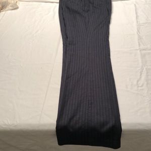 Pin striped pants suit